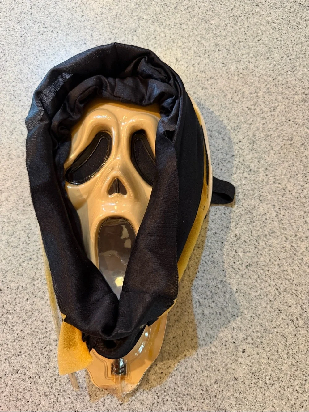 Ghostface Style Bleeding Mask - Scream Halloween Costume (No Pump)